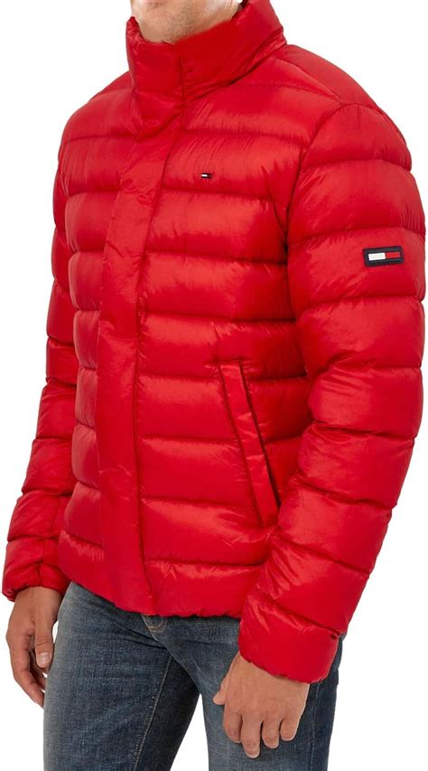 tommy hilfiger jacke rot herren sale